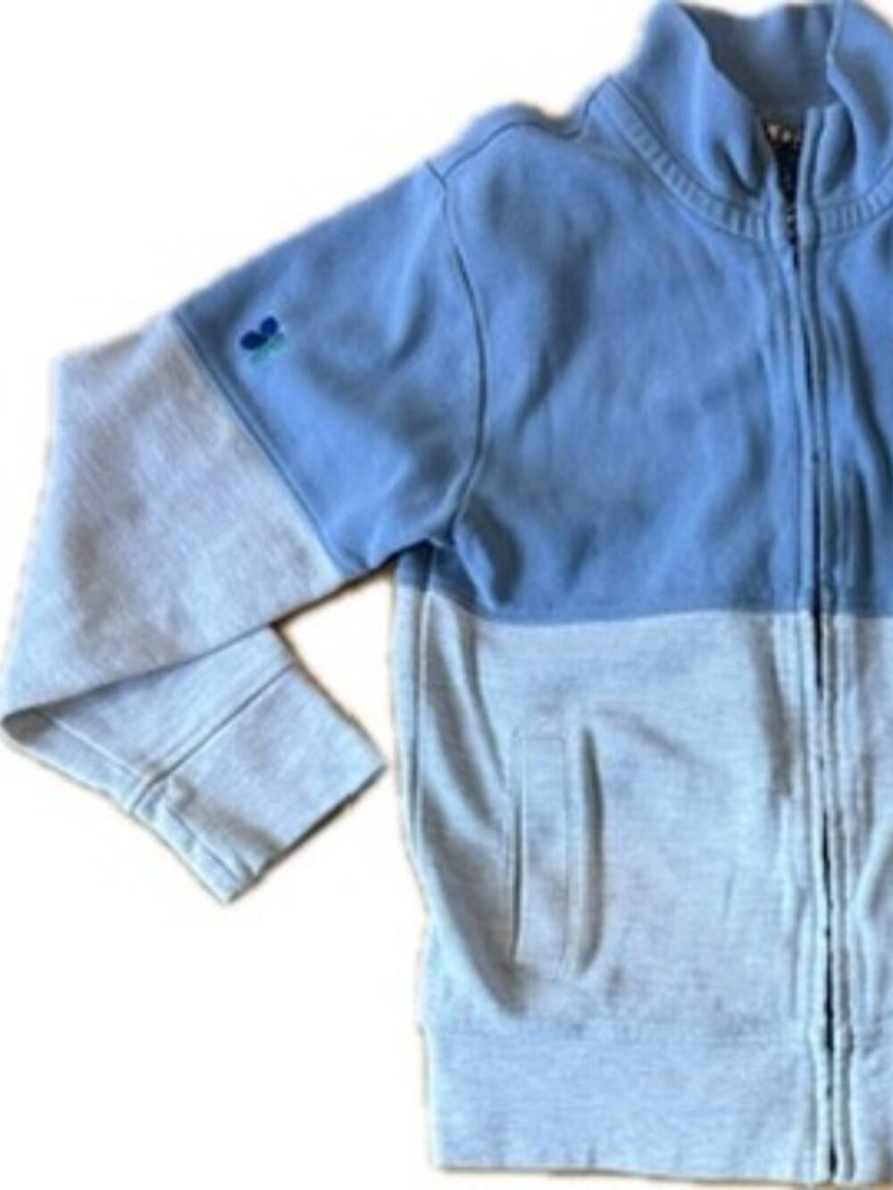 French Catimini Zippered Sweatshirt Sz 8